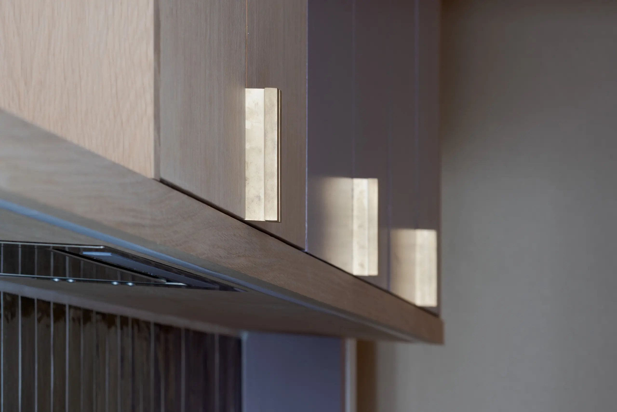 Flat with the Angled Lilac Wall